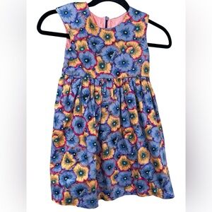 Glitter + Wit Girls’ Floral Sleeveless Dress 5T